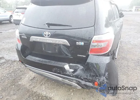 2009 Toyota Highlander Hybrid Limited из США, поврежденный, VIN JTEEW44A292033786